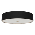 Open Design OR86621 - Candeeiro de tecto ZALINDRO 4xE27/15W/230V Ø 54,5 cm preto/dourado