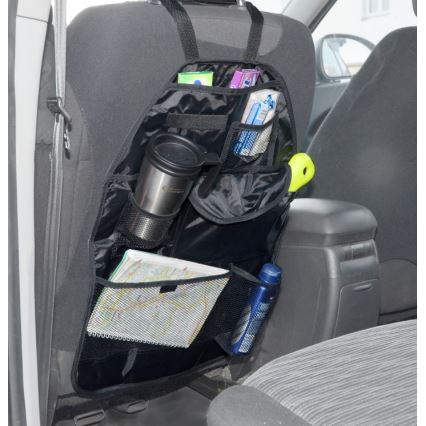 Organizador de carro preto