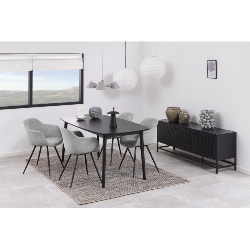 Organizador de talheres SETH preto