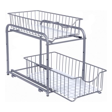 Organizador doméstico de arrumação MARGE, cinzento