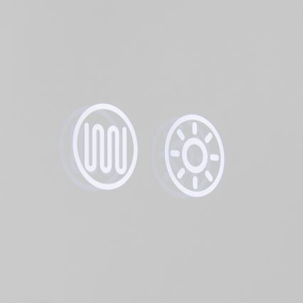 Espelho de parede para casa de banho com aquecimento LED e iluminação integrada FRAME LED/48W/230V 3000/4000/6000K 60x45 cm IP44