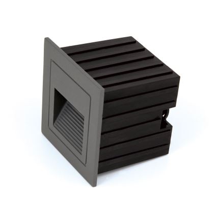 Luminária Embutida LED LORO LED/2W/230V IP65 antracite