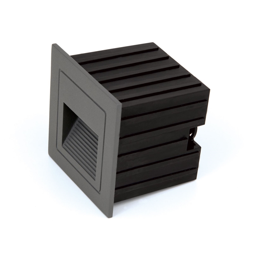 Luminária Embutida LED LORO LED/2W/230V IP65 antracite