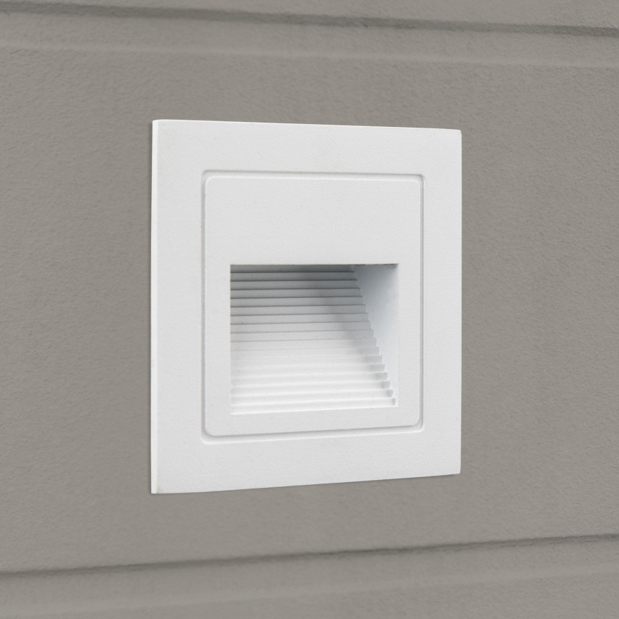 Luminária Embutida LED LORO LED/2W/230V IP65 branca