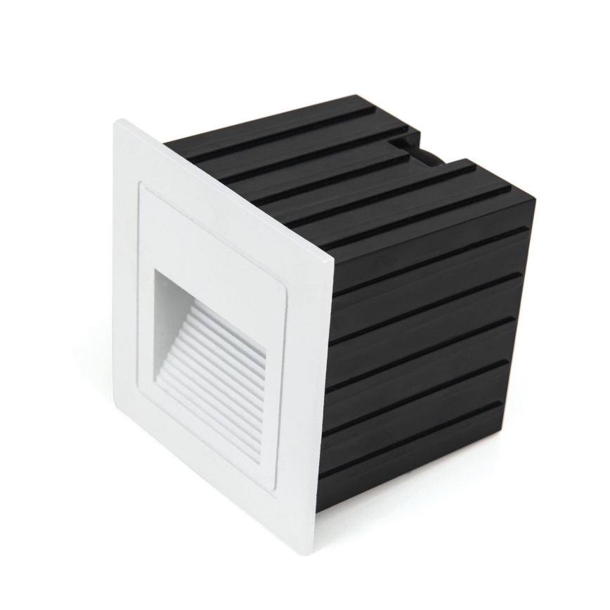 Luminária Embutida LED LORO LED/2W/230V IP65 branca