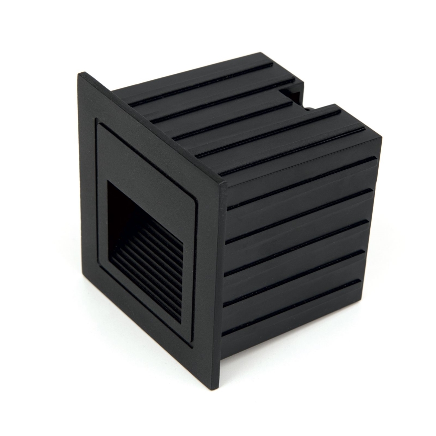 Luminária Embutida LED LORO LED/2W/230V IP65 preta