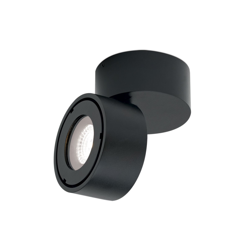 Luminária de embutir LED dimmerizável para banheiro HARVEY LED/15W/230V IP65 preta