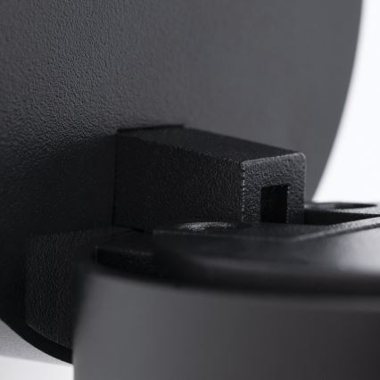 Luminária de embutir LED dimmerizável para banheiro HARVEY LED/15W/230V IP65 preta