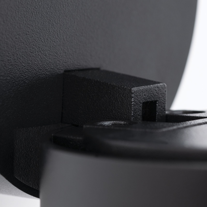 Luminária de embutir LED dimmerizável para banheiro HARVEY LED/15W/230V IP65 preta