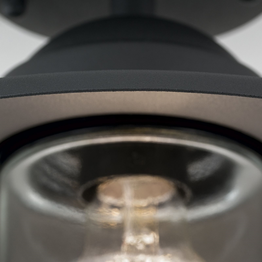 Candelabro fixo exterior EDWARD 1xE27/60W/230V IP44 preto