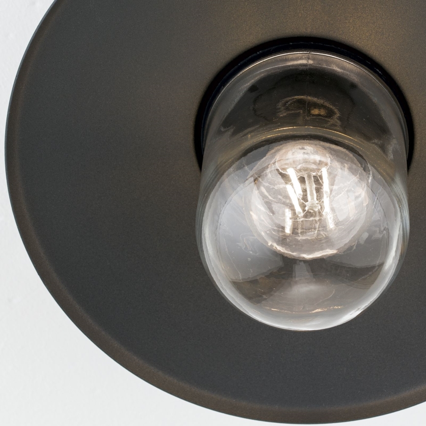 Candelabro fixo exterior EDWARD 1xE27/60W/230V IP44 preto