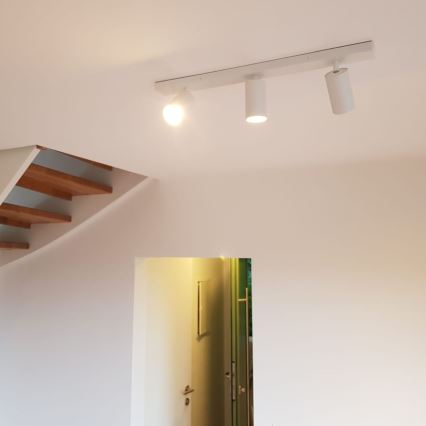 Candeeiro de parede orientável SEAN 3xGU10/13W/230V branco