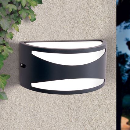 Arandela exterior SHELL 1xE27/40W/230V IP54 antracite