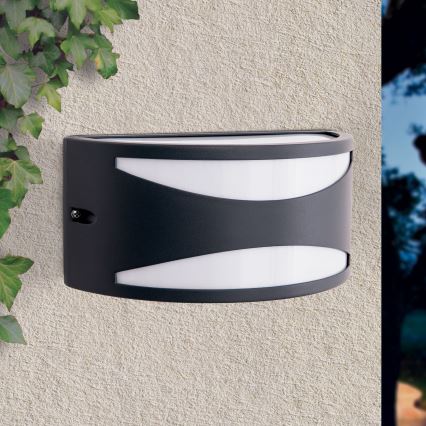 Arandela exterior SHELL 1xE27/40W/230V IP54 antracite