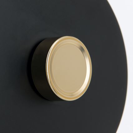 Candeeiro de parede flexível regulável DOTTY 1xGU10/10W/230V preto/latão