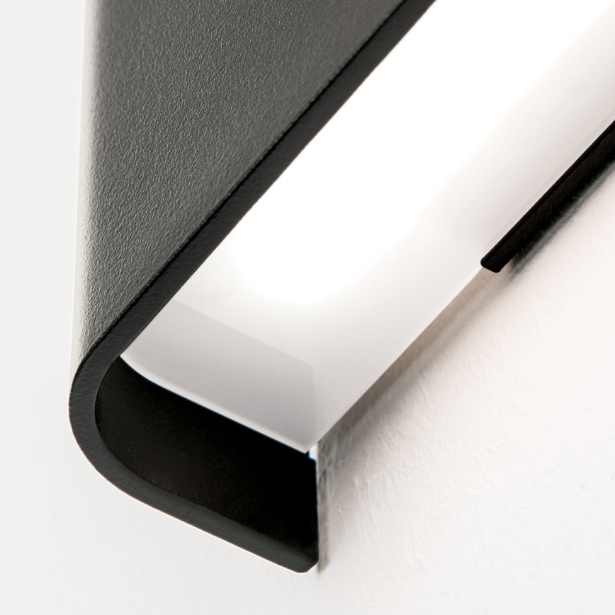 Candeeiro de parede LED ACCENT LED/14W/230V preto