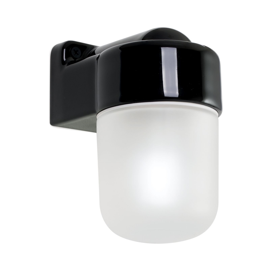 Candeeiro de parede OSTIA 1xE27/40W/230V preto