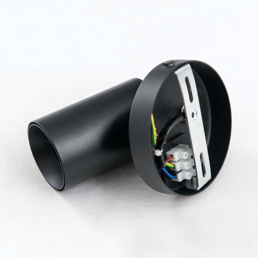 Aplique de parede SEAN 1xGU10/13W/230V preto