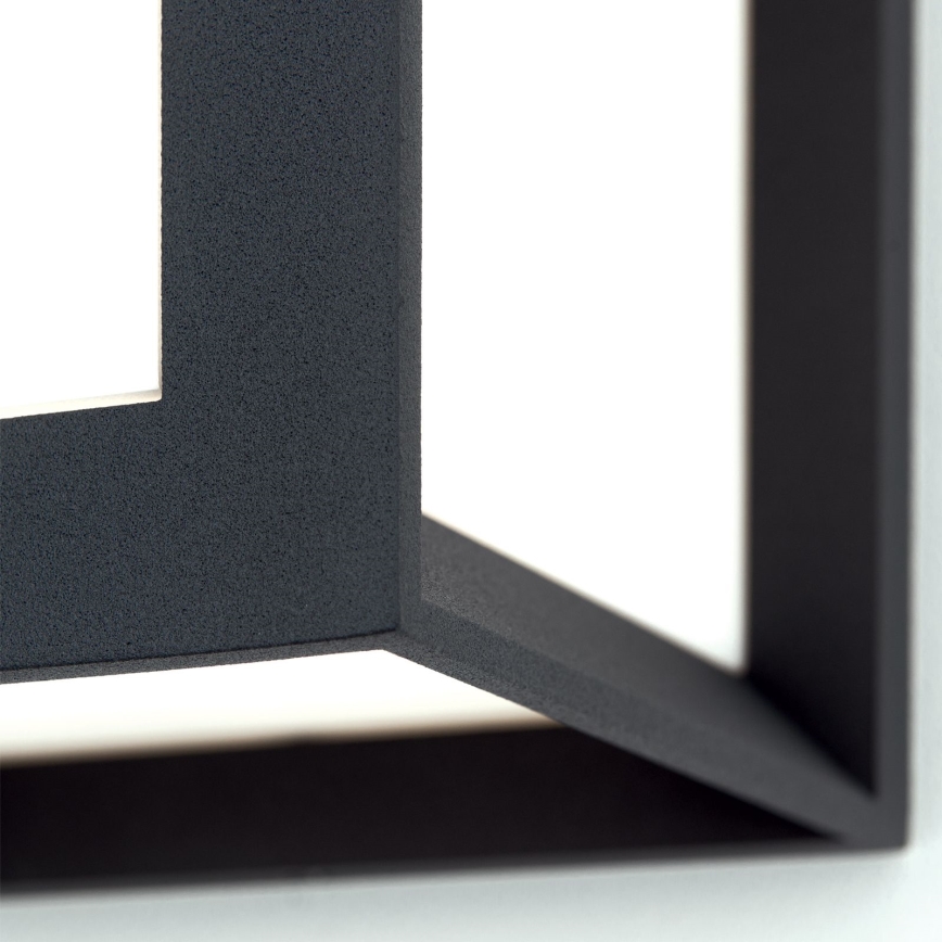 Candeeiro de exterior HENRY 1xE27/15W/230V 16x16 cm IP44 antracite