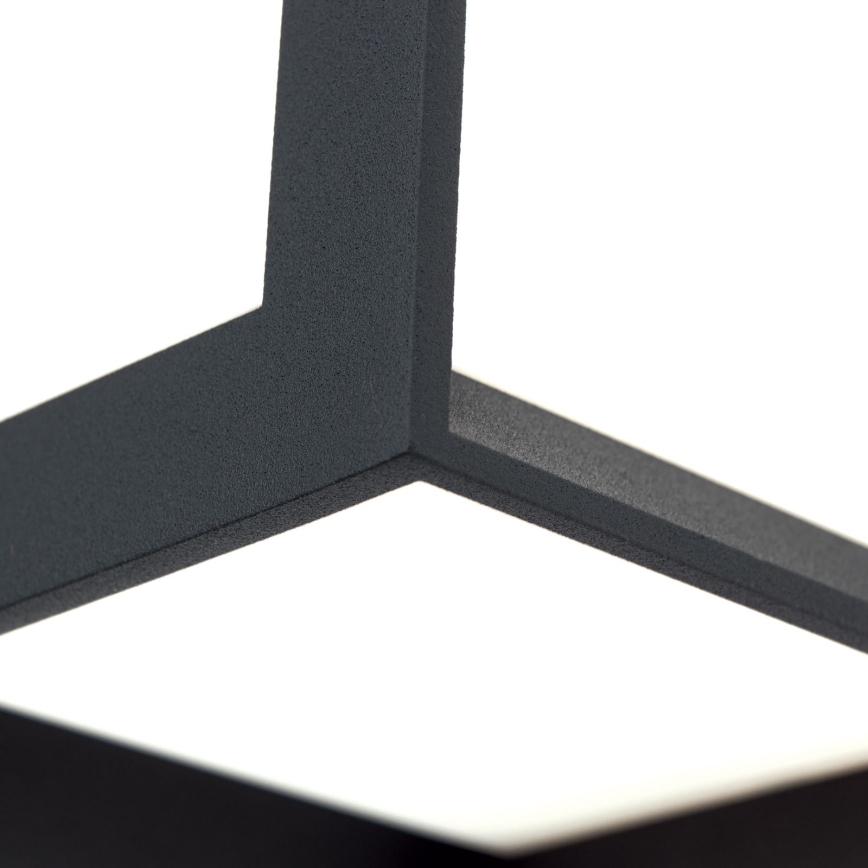 Candeeiro de exterior HENRY 1xE27/15W/230V 16x16 cm IP44 antracite