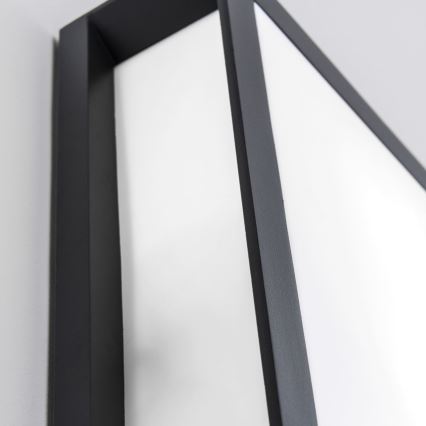 Candeeiro exterior HENRY 2xE27/15W/230V 26x26 cm IP44 antracite