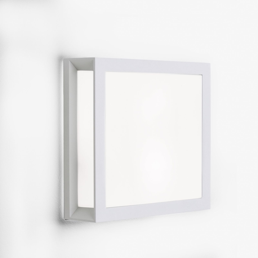 Luminária exterior HENRY 2xE27/15W/230V IP44 branca