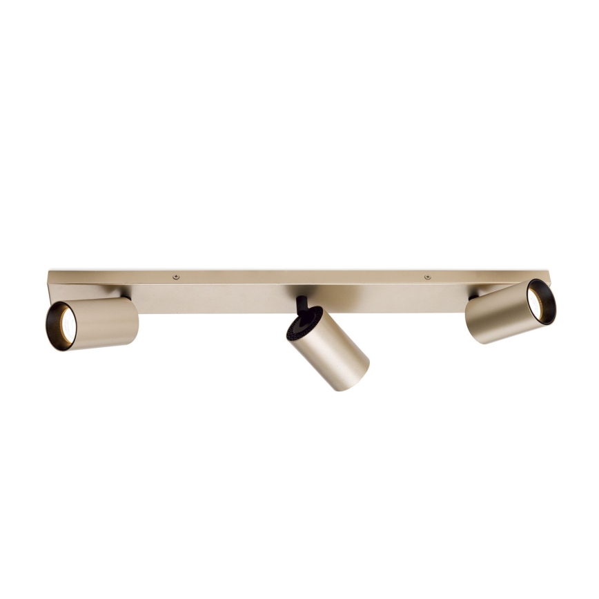 Candeeiro de focos SEAN 3xGU10/13W/230V dourado