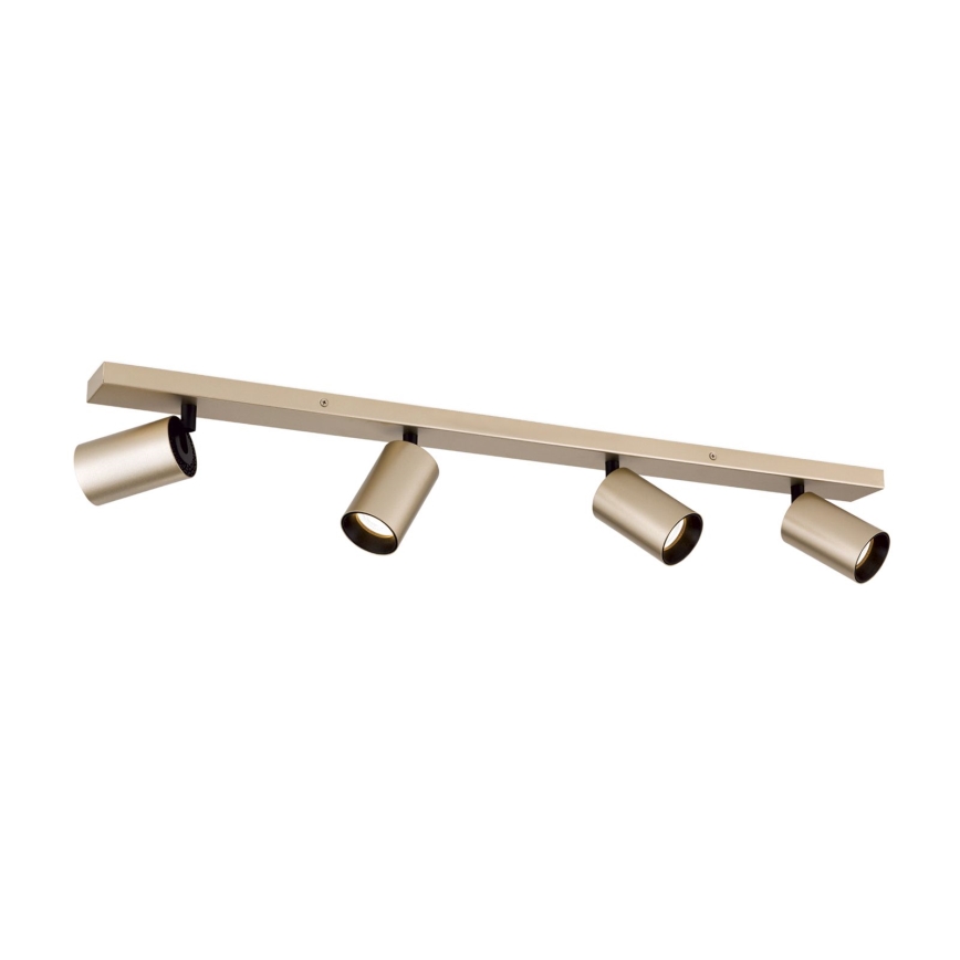 Candeeiro de focos SEAN 4xGU10/13W/230V dourado