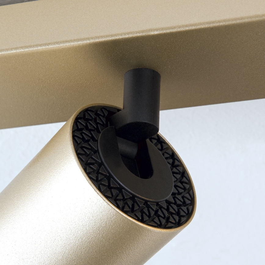 Candeeiro de focos SEAN 4xGU10/13W/230V dourado