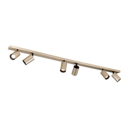 Candeeiro de focos SEAN 6xGU10/13W/230V dourado