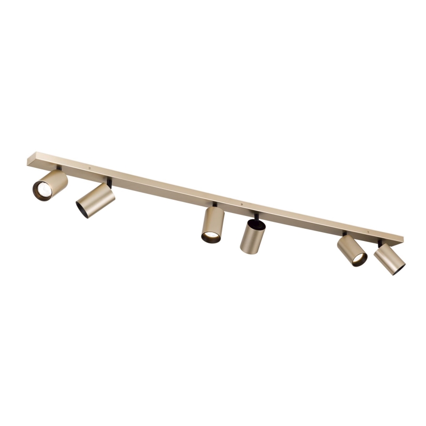 Candeeiro de focos SEAN 6xGU10/13W/230V dourado