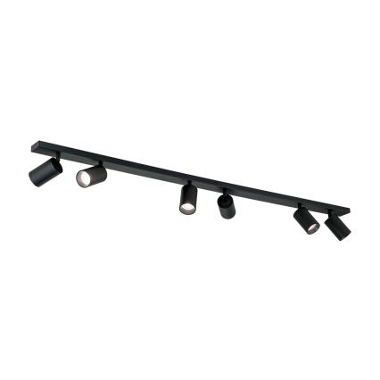 Candeeiro de focos SEAN 6xGU10/13W/230V preto