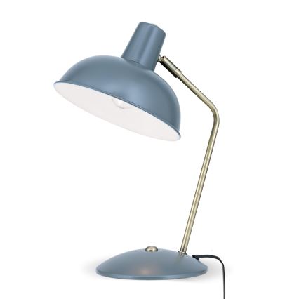Candeeiro de mesa FEDRA 1xE14/40W/230V cinzento/latão