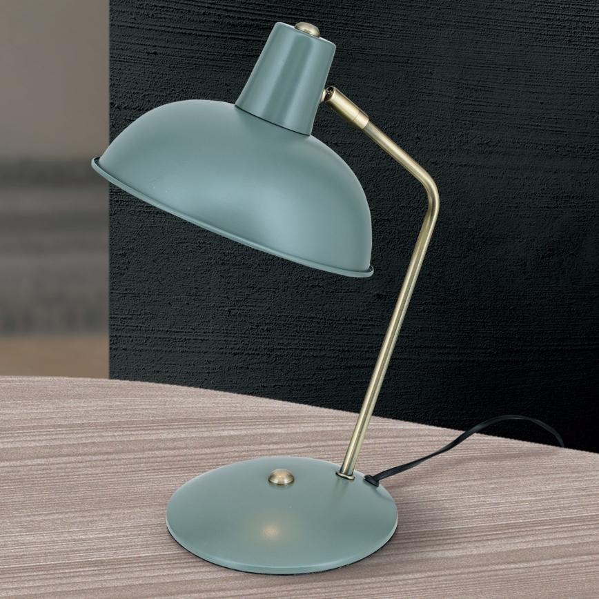 Candeeiro de mesa FEDRA 1xE14/40W/230V menta/latão