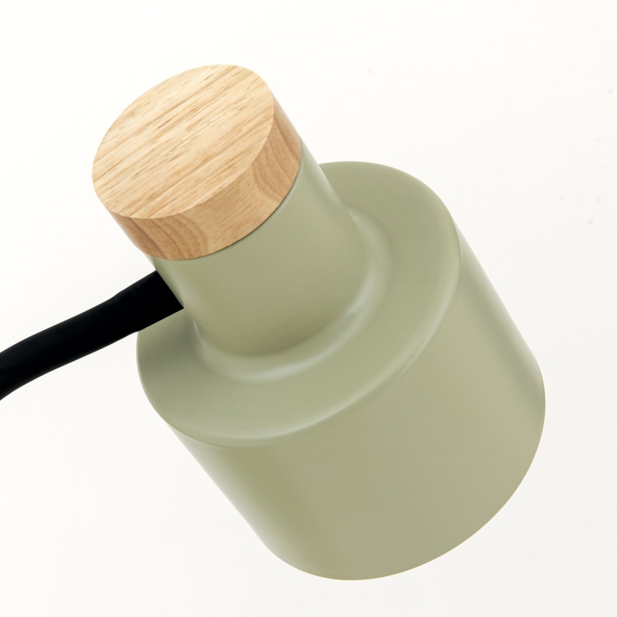 Candeeiro de mesa GILI 1xE27/40W/230V verde