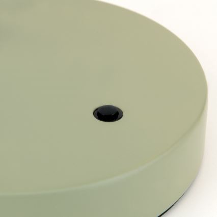 Candeeiro de mesa GILI 1xE27/40W/230V verde