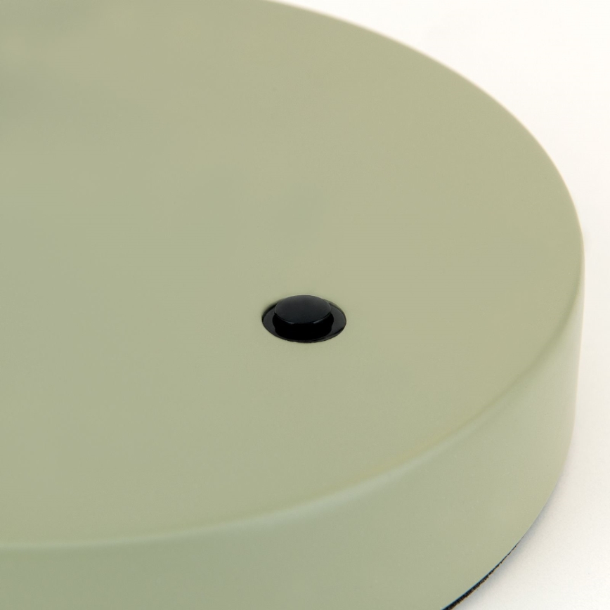 Candeeiro de mesa GILI 1xE27/40W/230V verde