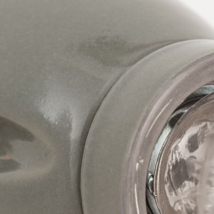 Aplique de parede FROST 1xE27/60W/230V cinzento