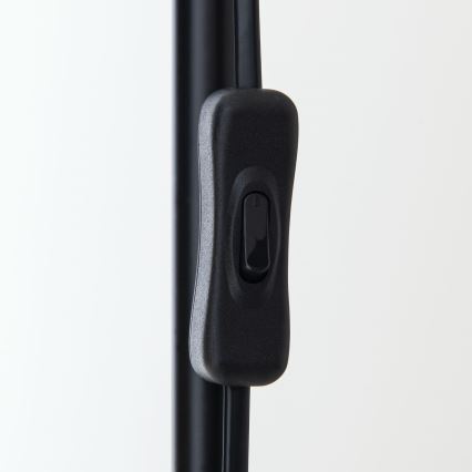 Candeeiro de pé GILI 1xE27/40W/230V preto