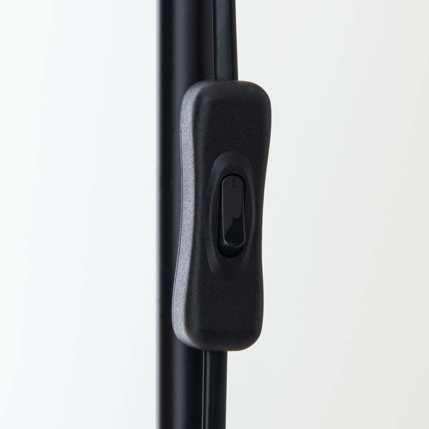 Candeeiro de pé GILI 1xE27/40W/230V preto