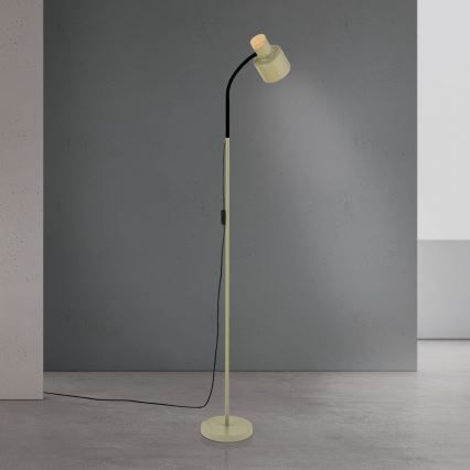 Candeeiro de pé GILI 1xE27/40W/230V verde