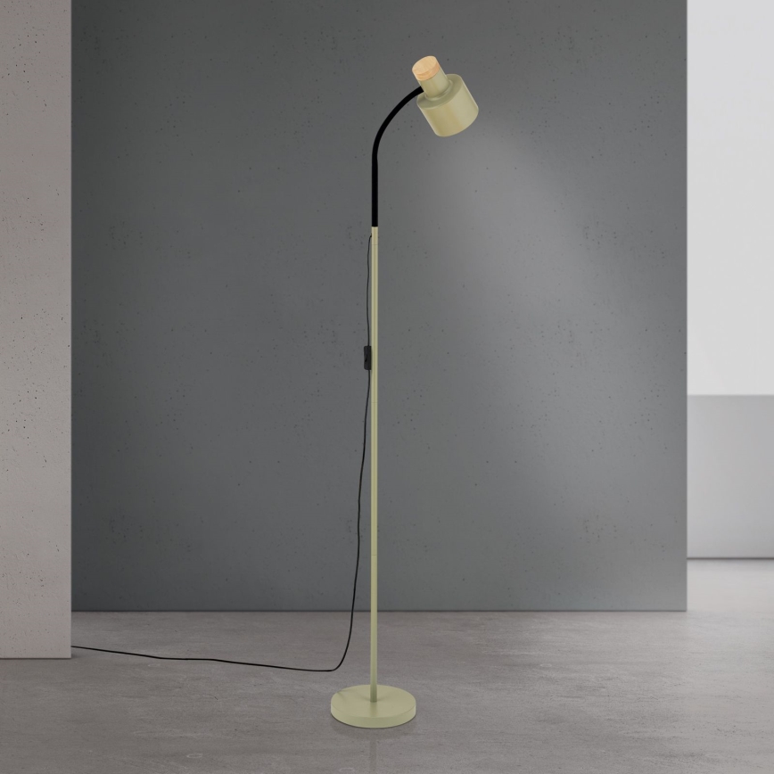 Candeeiro de pé GILI 1xE27/40W/230V verde