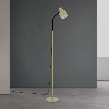 Candeeiro de pé GILI 1xE27/40W/230V verde