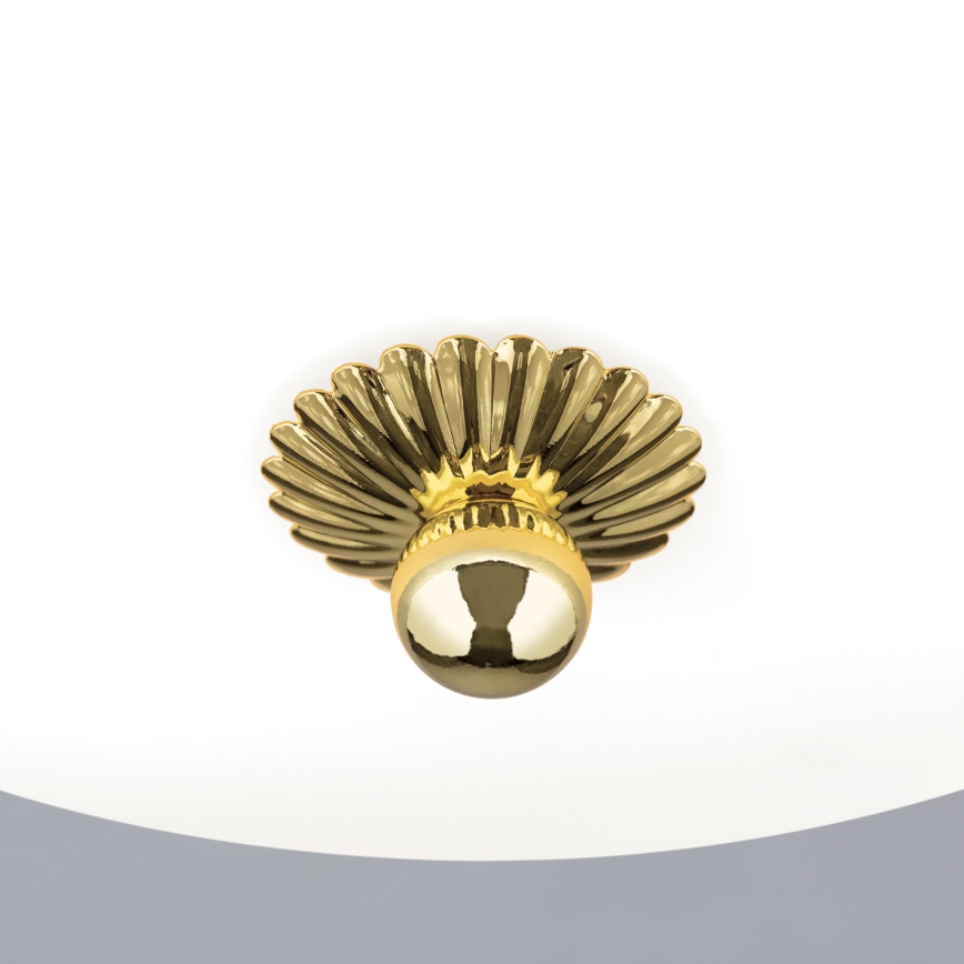 Candeeiro de teto EMPIRA 2xE27/40W/230V, Ø 35,5 cm, dourado