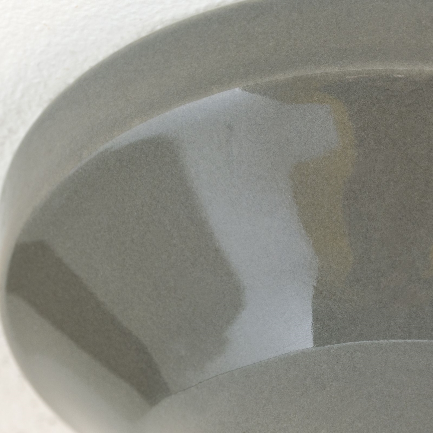 Candeeiro de tecto FROST 1xE27/60W/230V cinzento