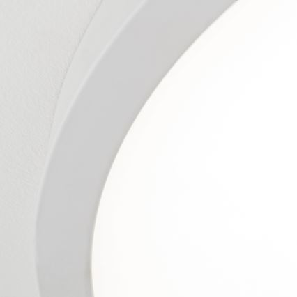 Luminária de teto LED regulável DISC LED/30W/230V 2700/3000/4000K Ø 40 cm branca