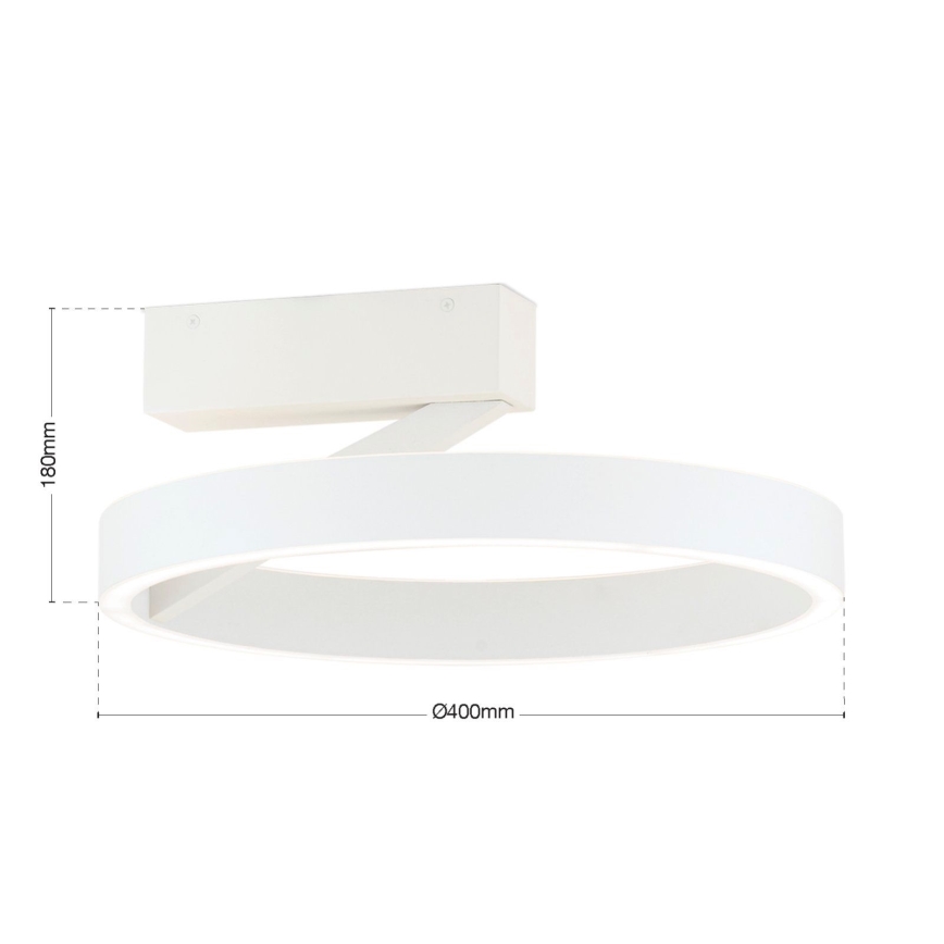 Luminária de teto LED KOLK LED/40W/230V 2700/3000/4000K, diâmetro 40 cm, branca