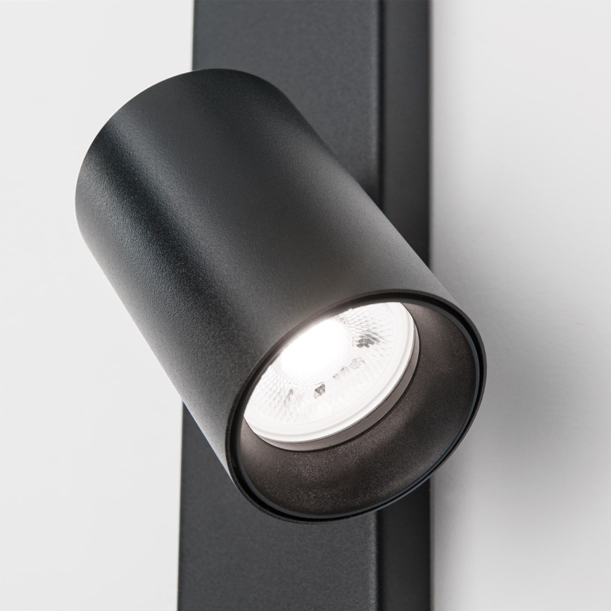Candeeiro de tecto SEAN, 4x GU10/13W/230V, preto