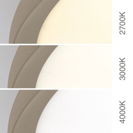 Candeeiro de teto LED KANT LED/66W/230V 2700/3000/4000K Ø 80 cm bege