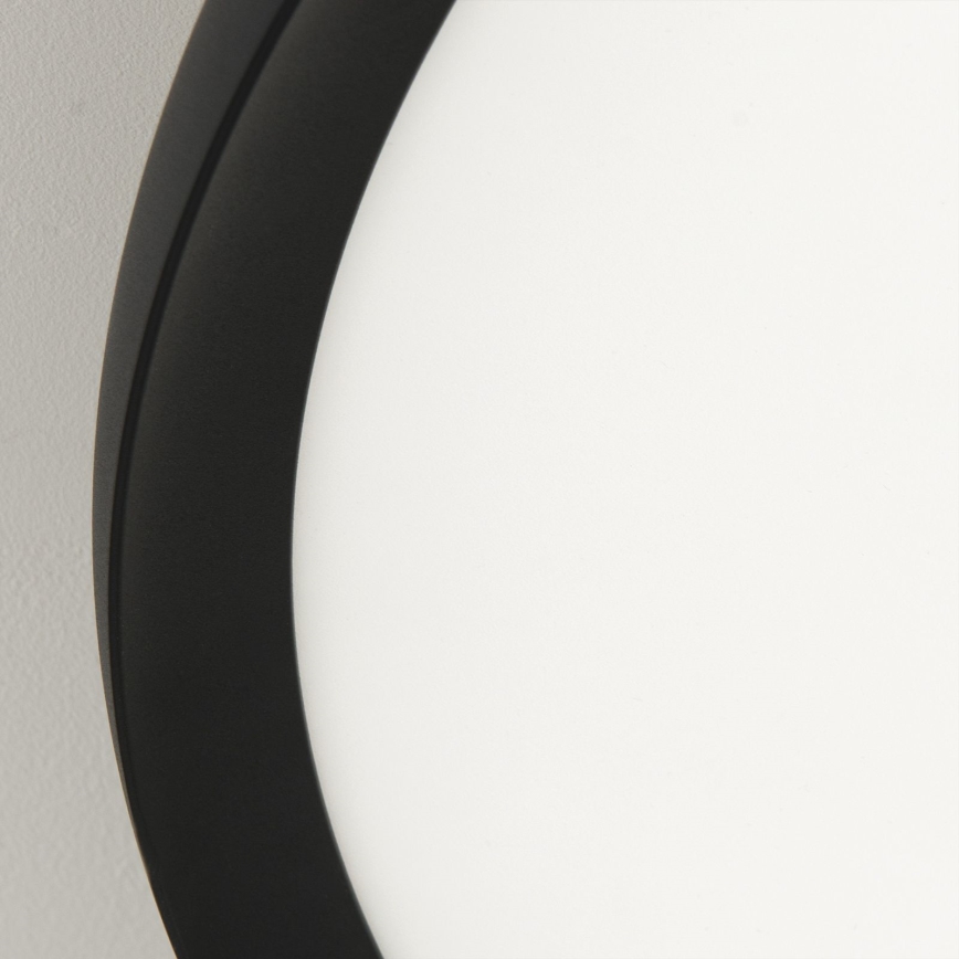 Candeeiro de tecto LED KANT, 66 W, 230 V, 2700/3000/4000 K, Ø 80 cm, preto